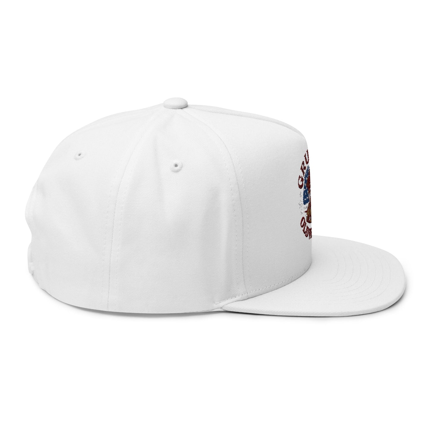 Grumpy Old Veteran Snapback Cap | Embroidered Hat for Veterans | Military Gifts | Dad Hat | Patriotic Apparel | Custom Caps