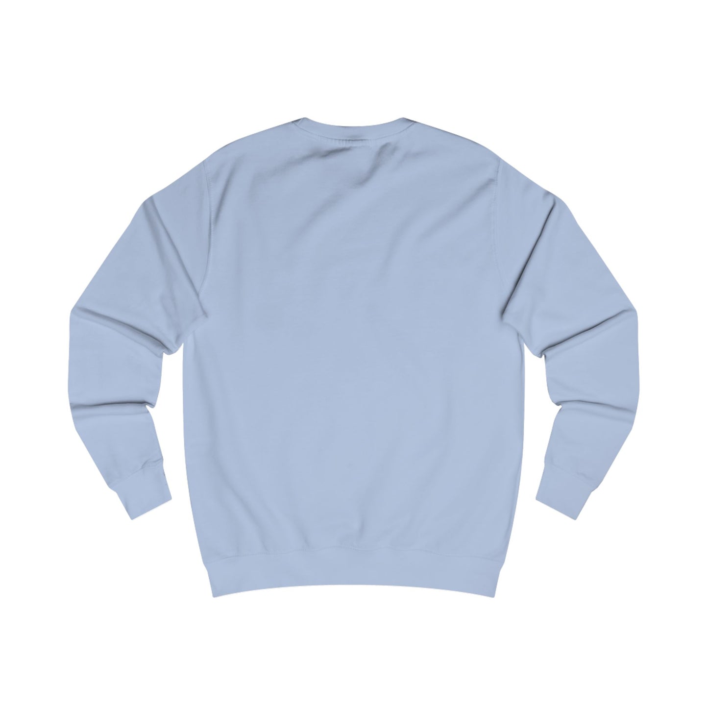 Unisex Sweater with Bold 'Blue Collar Bravado' Design, Casual Wear, Gift for Workers, Motivational Apparel, Patriotic Style