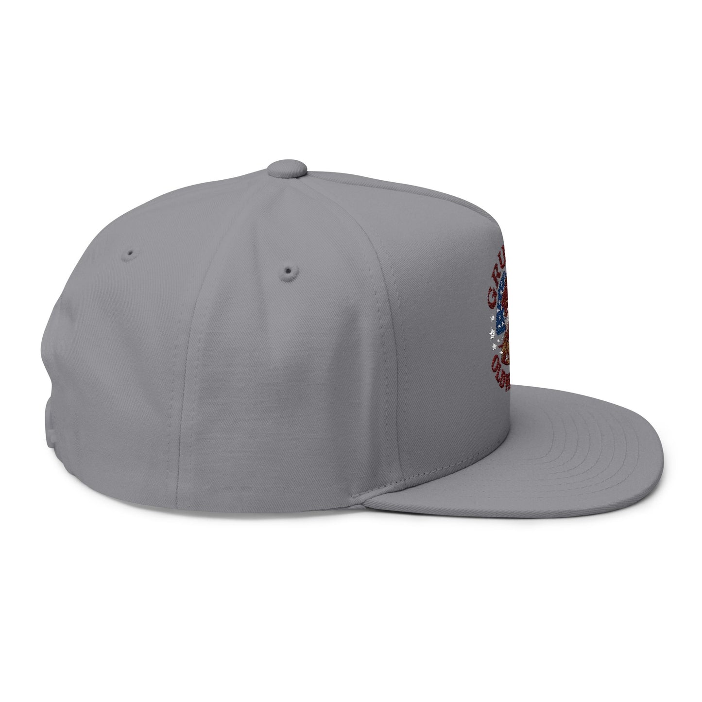 Grumpy Old Veteran Snapback Cap | Embroidered Hat for Veterans | Military Gifts | Dad Hat | Patriotic Apparel | Custom Caps - The Curated Shelf