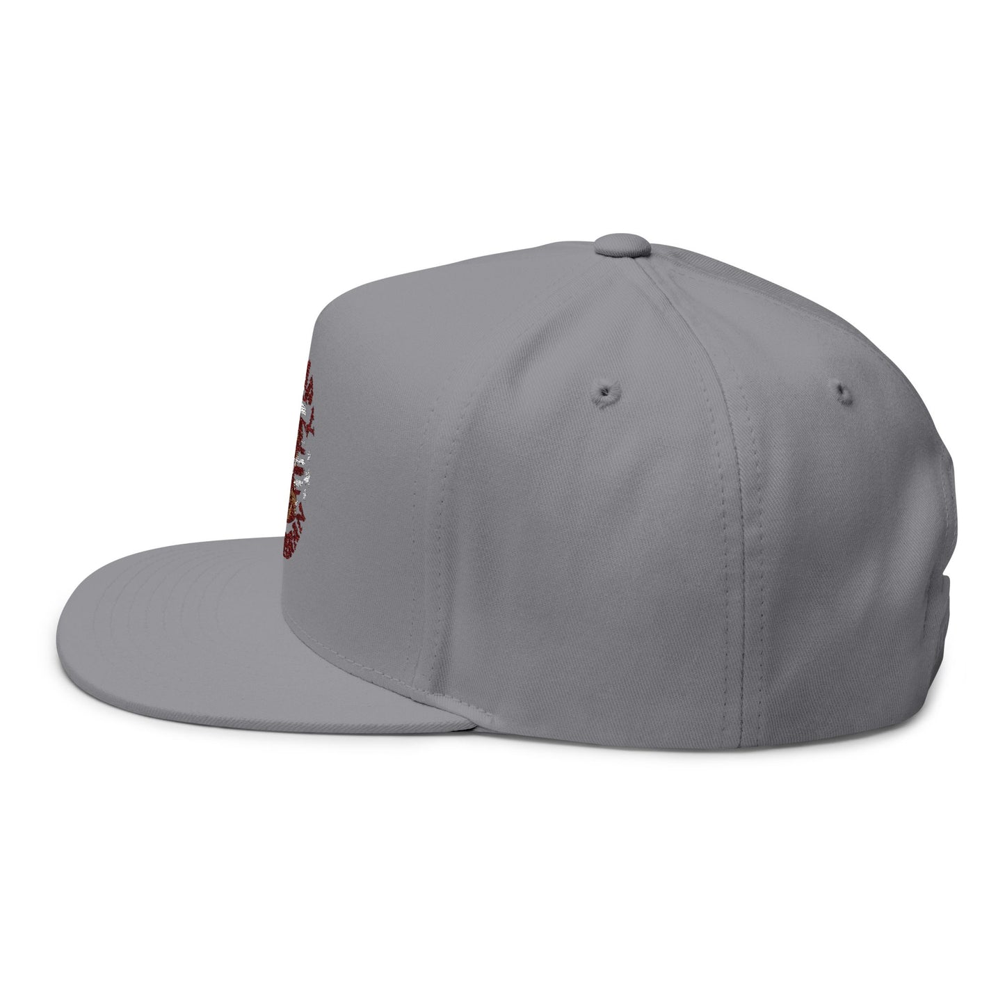 Grumpy Old Veteran Snapback Cap | Embroidered Hat for Veterans | Military Gifts | Dad Hat | Patriotic Apparel | Custom Caps