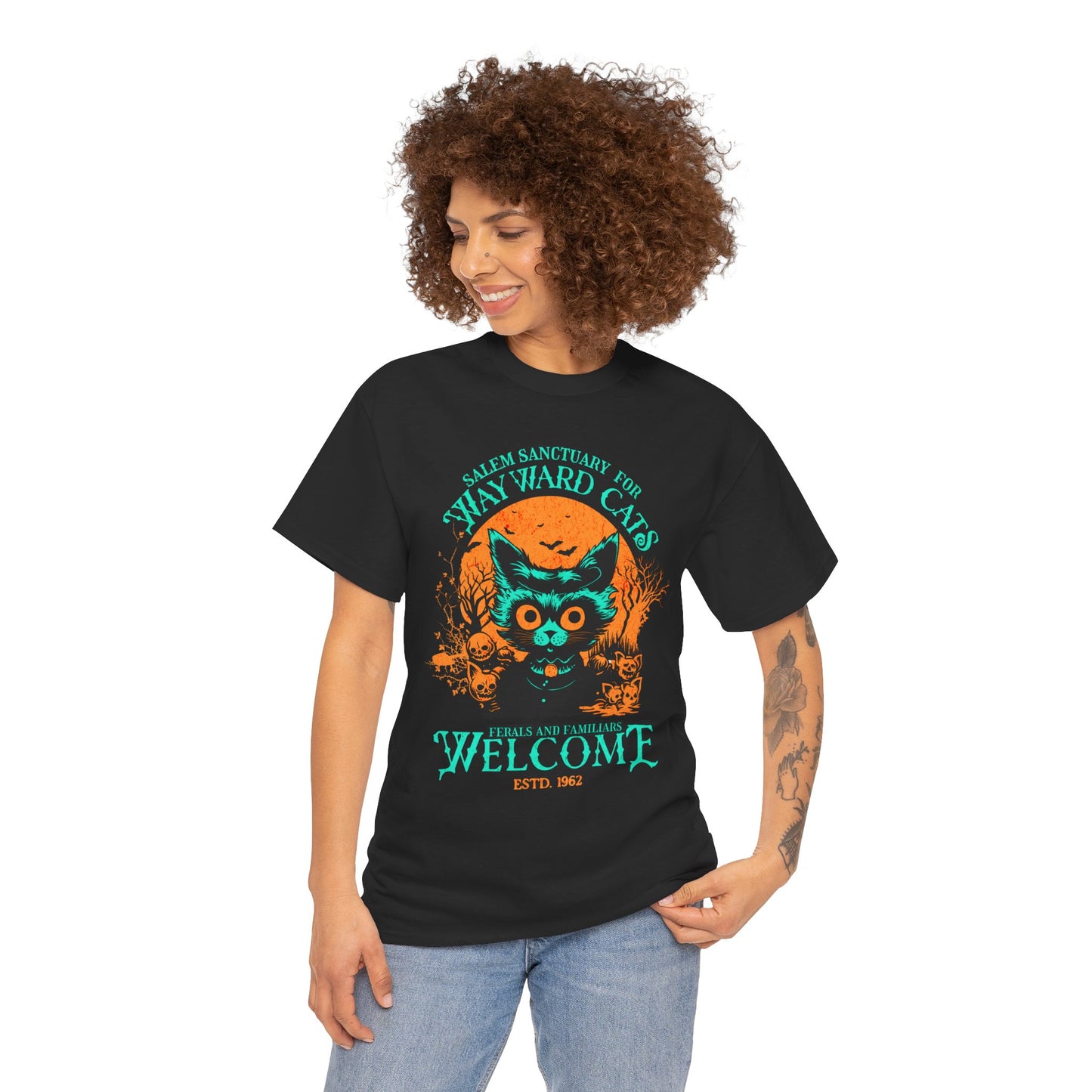 Halloween Cat Tee