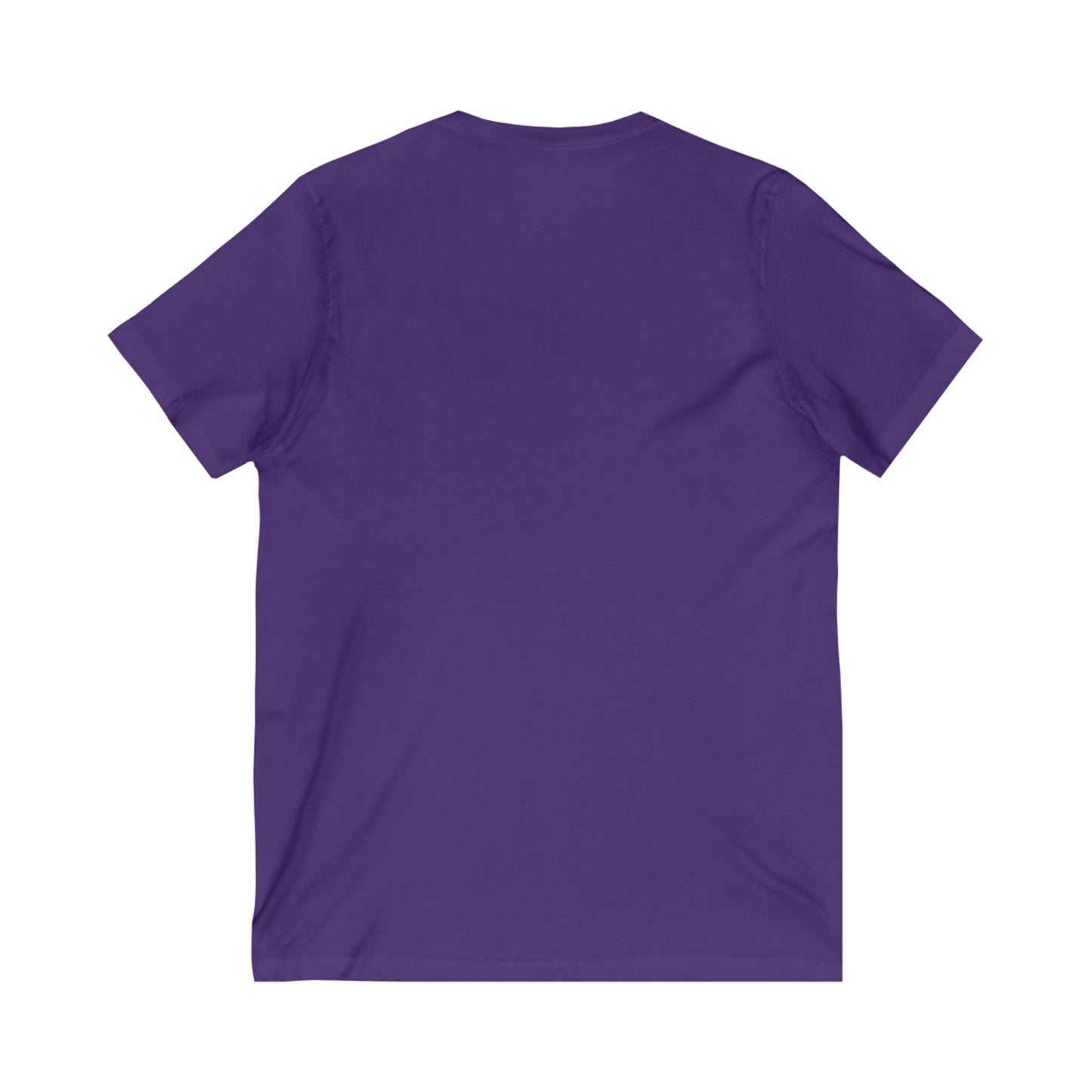 Adorable Cat Lovers Unisex V-Neck Tee, Cute Cat Shirt, Gift for Cat Owners, Pet Lover Apparel, Casual Everyday Wear, Cat-Themed Fashion