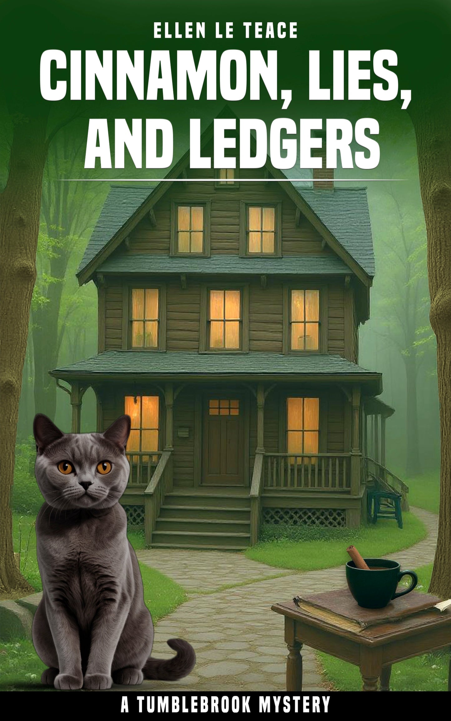 Cinnamon, Lies, and Ledgers - Ebook - The Curated Shelf