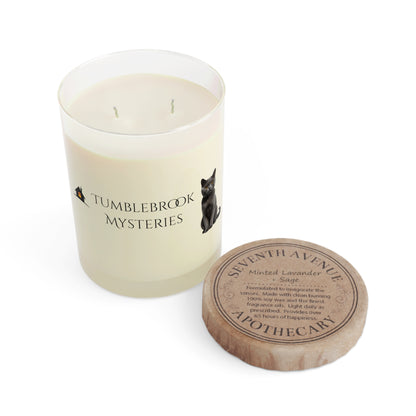Scented Candle - Tumblebrook Mysteries, Aromatherapy Gift, Cozy Home Decor, Cat Lover Gift, Relaxation Candle