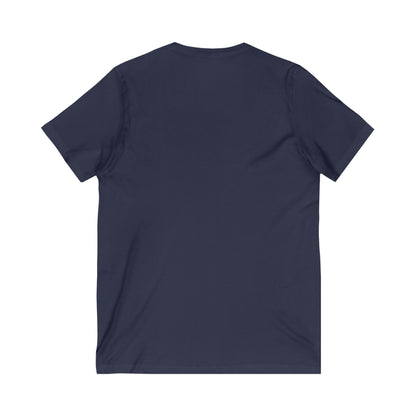 Patriotic Cat V-Neck Tee, Fun Animal T-Shirt, Unisex Style, Perfect for Fourth of July, Gift for Cat Lovers, Casual Summer Wear