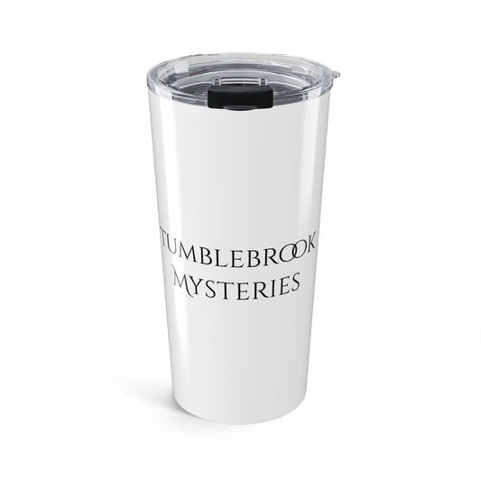 Tumbler 20oz - Tumblebrook Mysteries Travel Mug, Personalized Coffee Cup, Gift for Mystery Lovers, Unique Insulated Drinkware, Stylish [...]