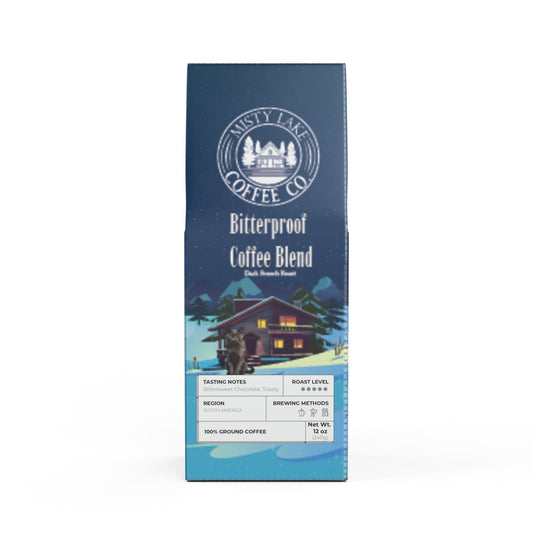 Misty Lake Coffee Co. Bitterroot Coffee Blend (Dark French Roast)