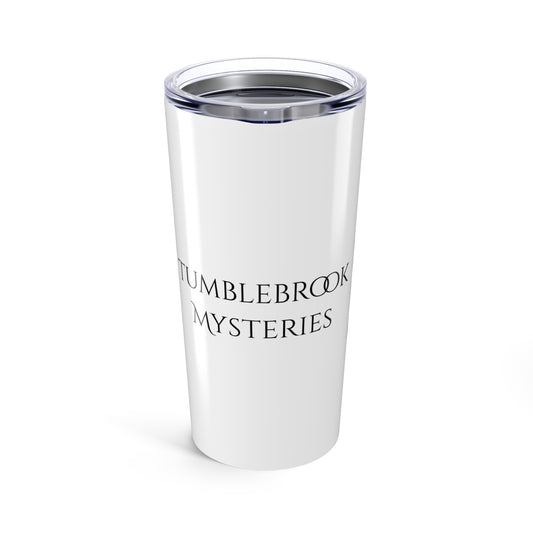 Tumbler 20oz - Tumblebrook Mysteries Travel Mug, Personalized Coffee Cup, Gift for Mystery Lovers, Unique Insulated Drinkware, Stylish [...]