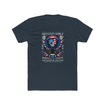 Freedom Wings Eagle T-Shirt — America Sings Patriotic Tee