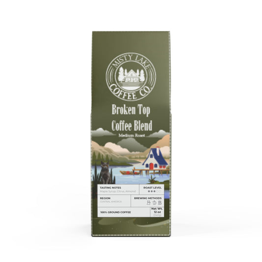 Misty Lake Co. Broken Top Coffee Blend (Medium Roast)