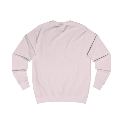 Unisex Sweater with Bold 'Blue Collar Bravado' Design, Casual Wear, Gift for Workers, Motivational Apparel, Patriotic Style