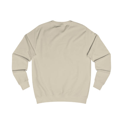 Unisex Sweater with Bold 'Blue Collar Bravado' Design, Casual Wear, Gift for Workers, Motivational Apparel, Patriotic Style