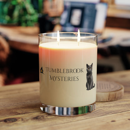 Scented Candle - Tumblebrook Mysteries, Aromatherapy Gift, Cozy Home Decor, Cat Lover Gift, Relaxation Candle