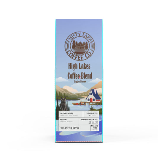 Misty Lake Coffee Co. High Lakes Coffee Blend (Light Roast)