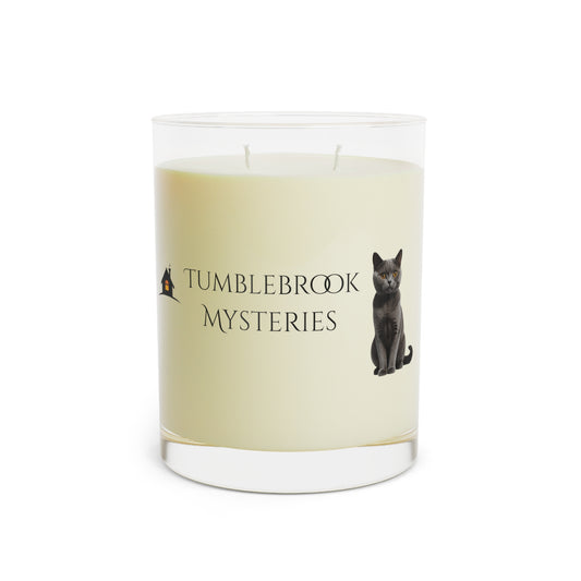 Scented Candle - Tumblebrook Mysteries, Aromatherapy Gift, Cozy Home Decor, Cat Lover Gift, Relaxation Candle
