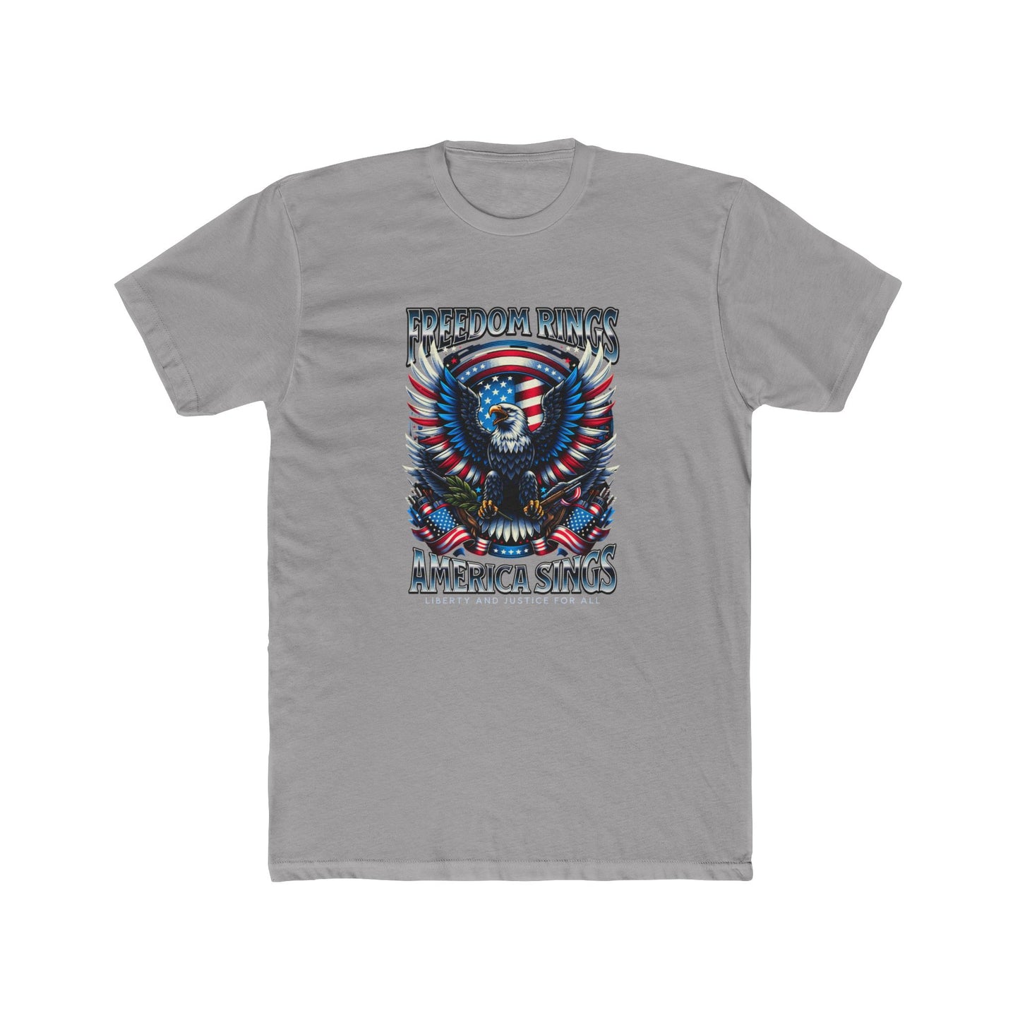 Freedom Wings Eagle T-Shirt — America Sings Patriotic Tee